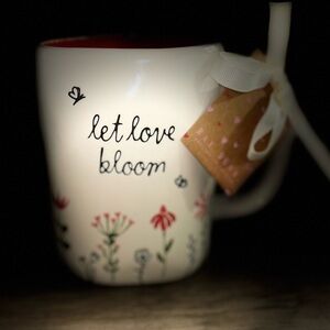 Rae Dunn Let it Bloom Ceramic Mug